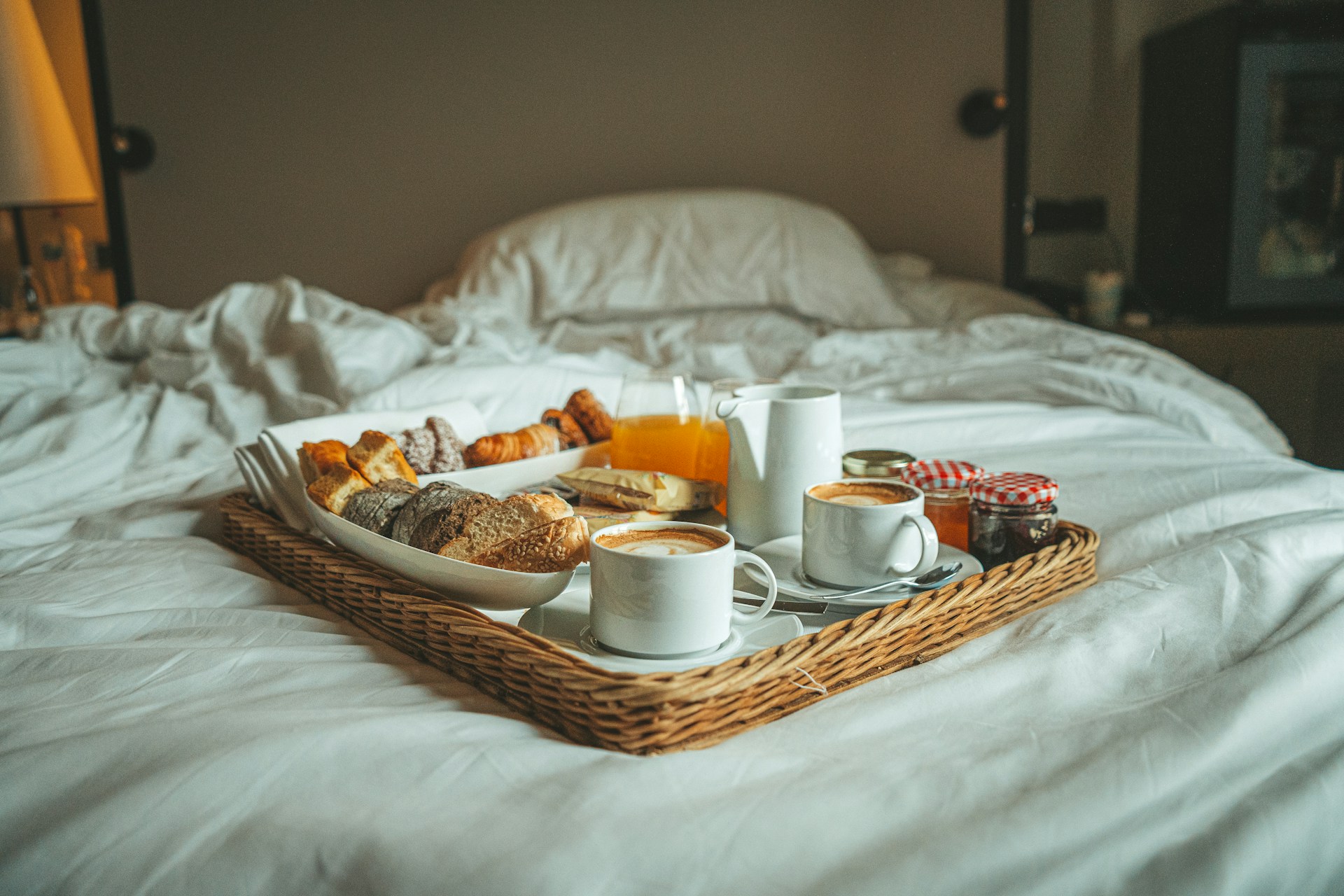 Breakfast in bed